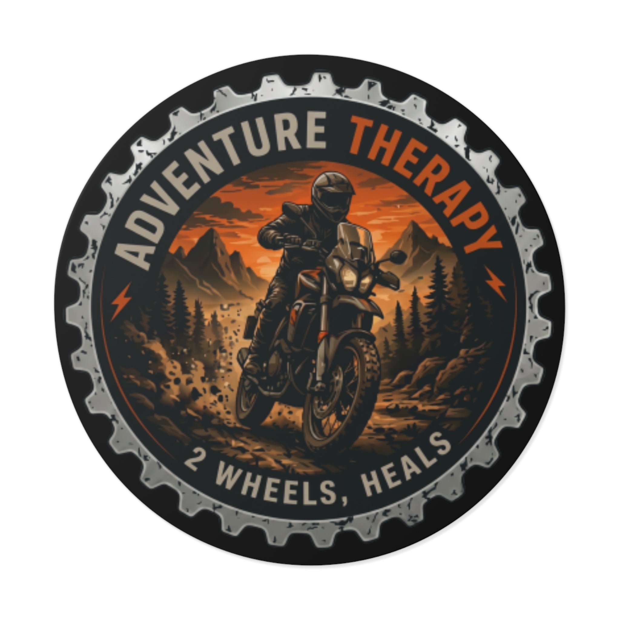 Adventure Therapy Sticker