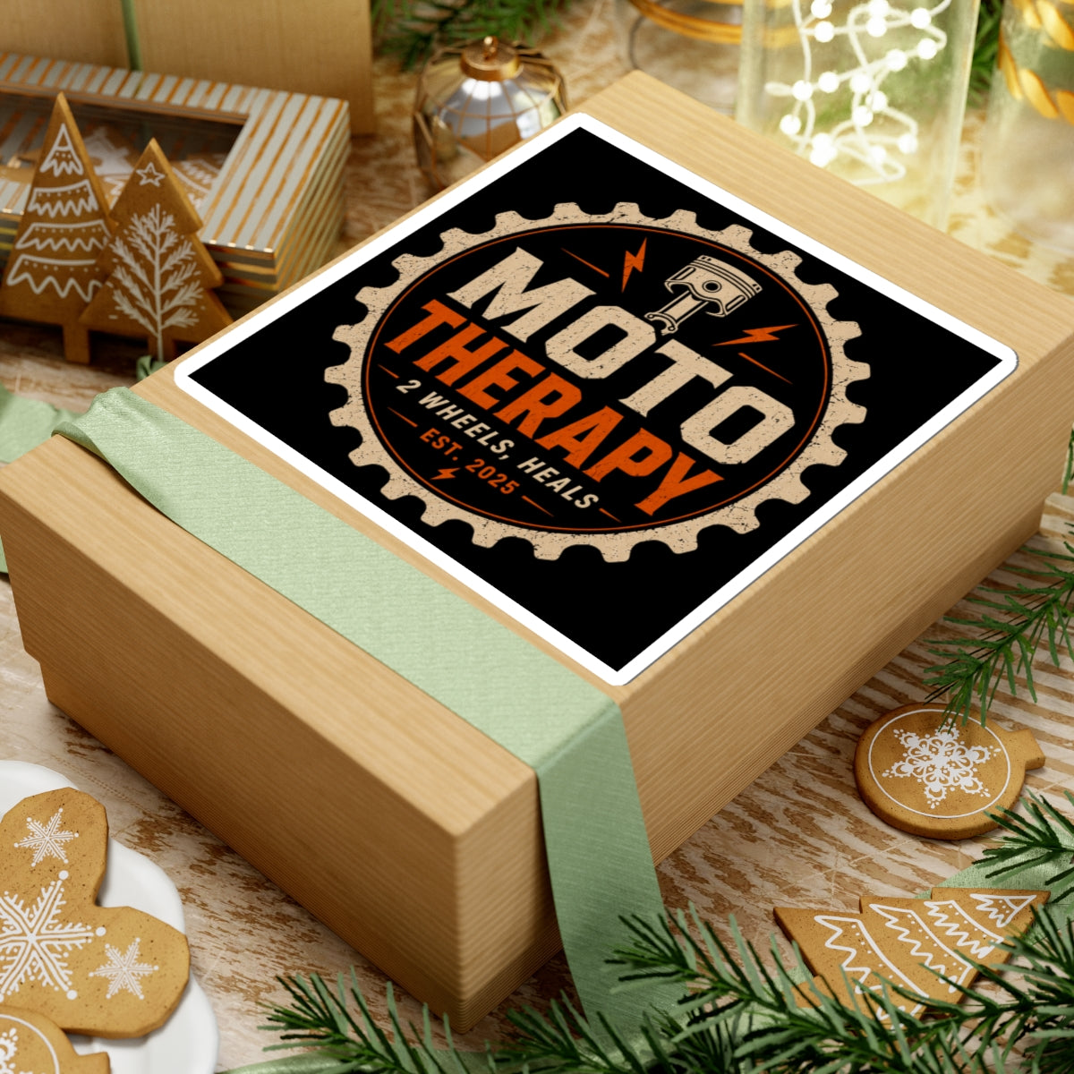 Moto Therapy Logo Sticker