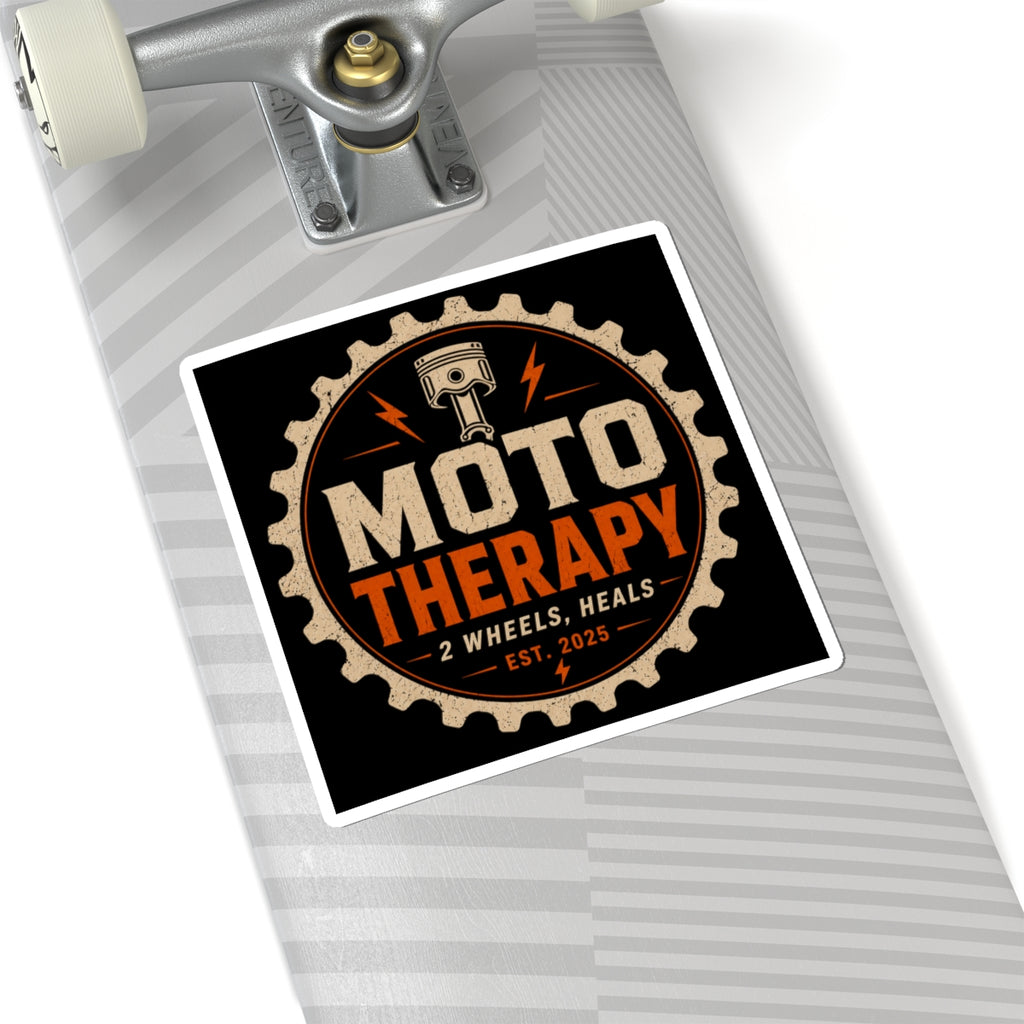 Moto Therapy Logo Sticker