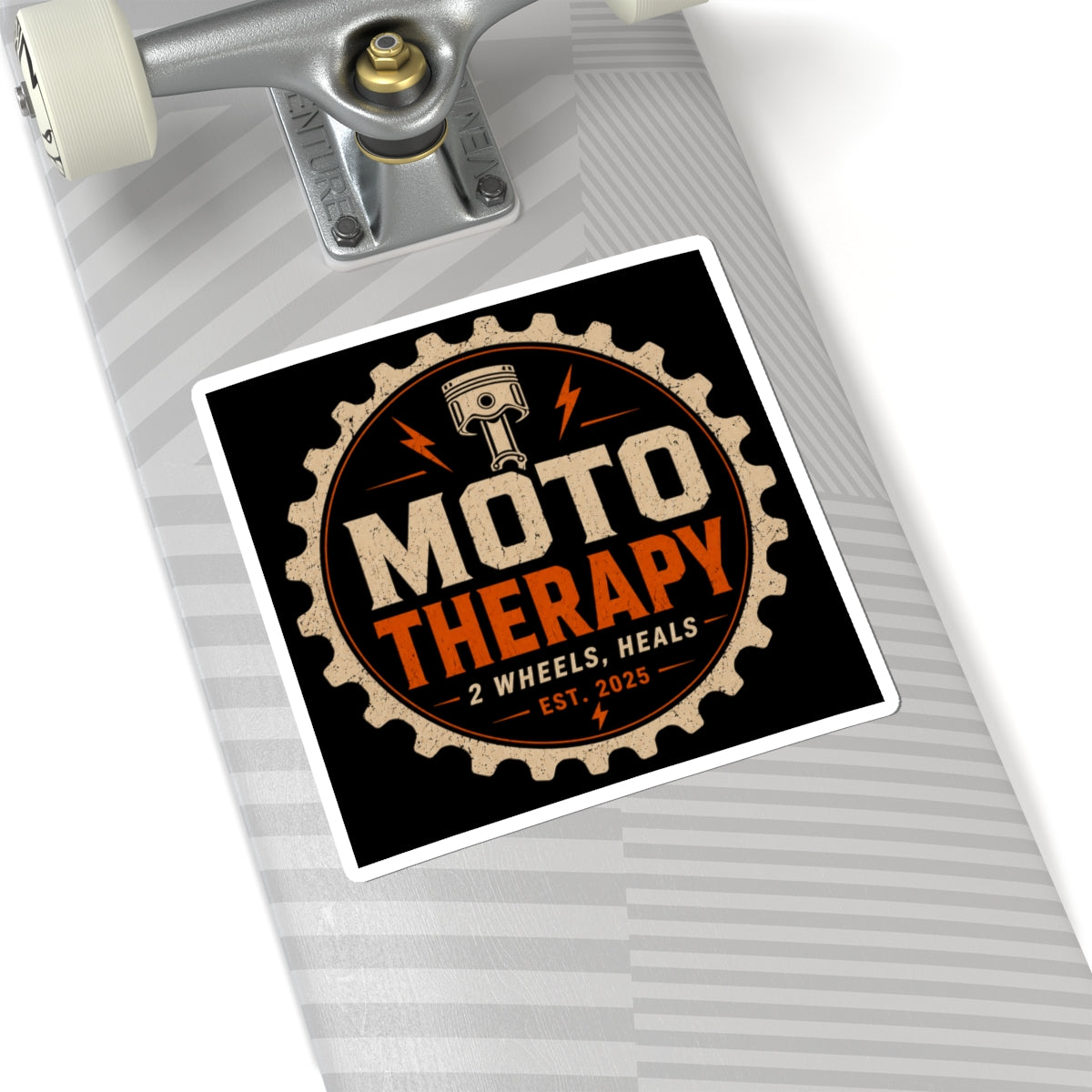 Moto Therapy Logo Sticker