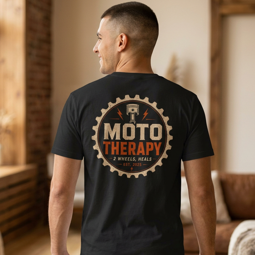 Moto Therapy Signature Tee