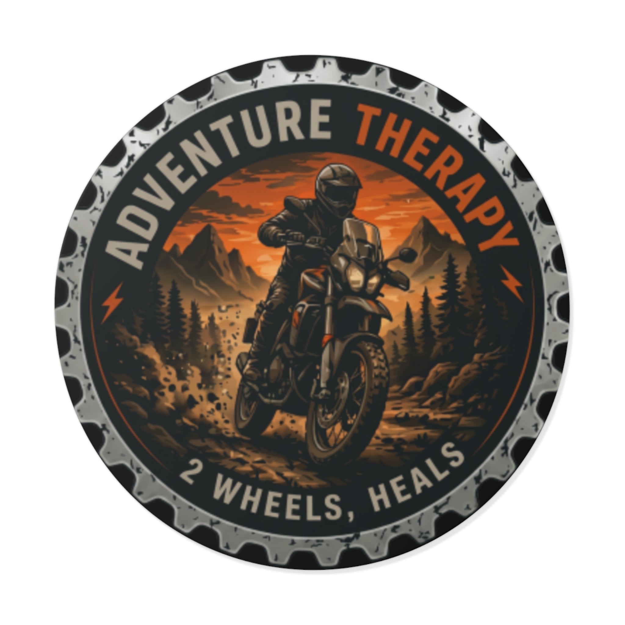Adventure Therapy Sticker