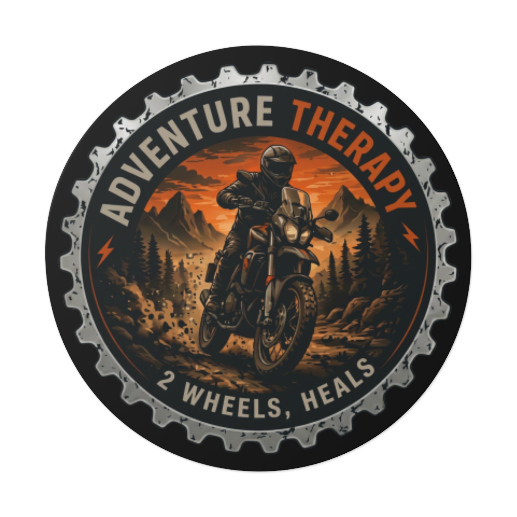 Adventure Therapy Sticker