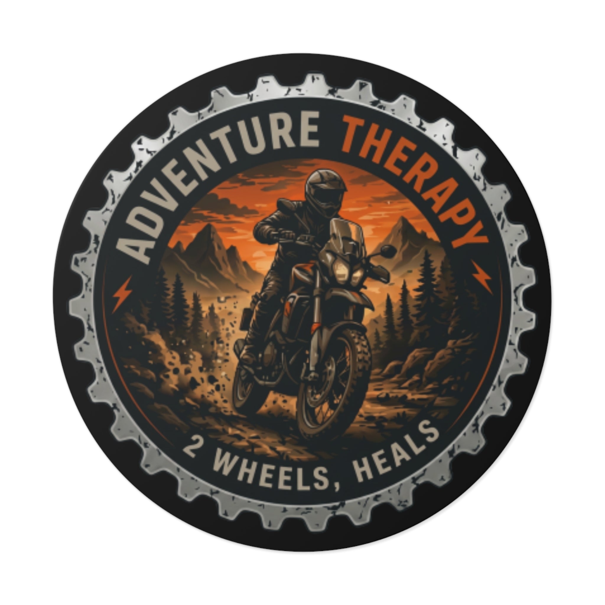 Adventure Therapy Sticker