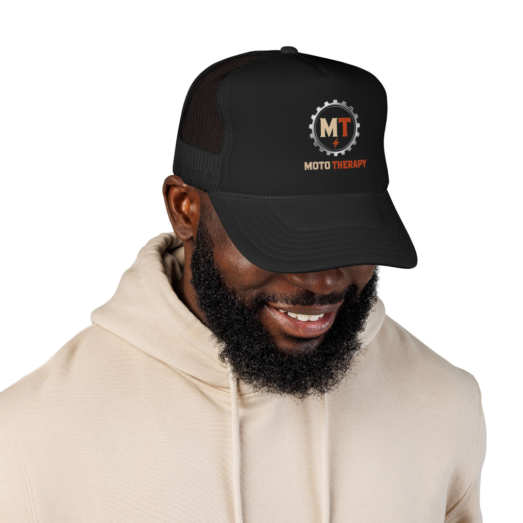 Moto Therapy Gear Head Trucker Hat