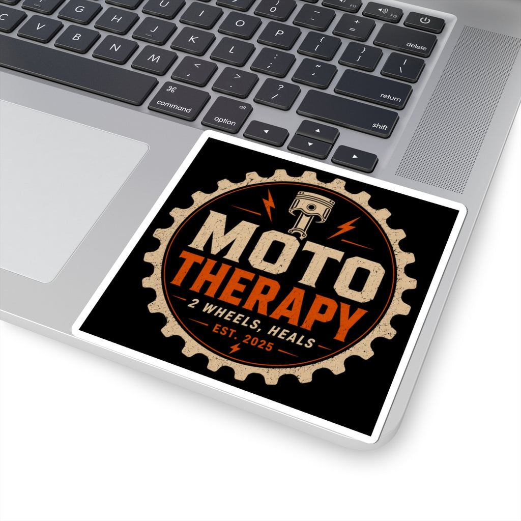 Moto Therapy Logo Sticker